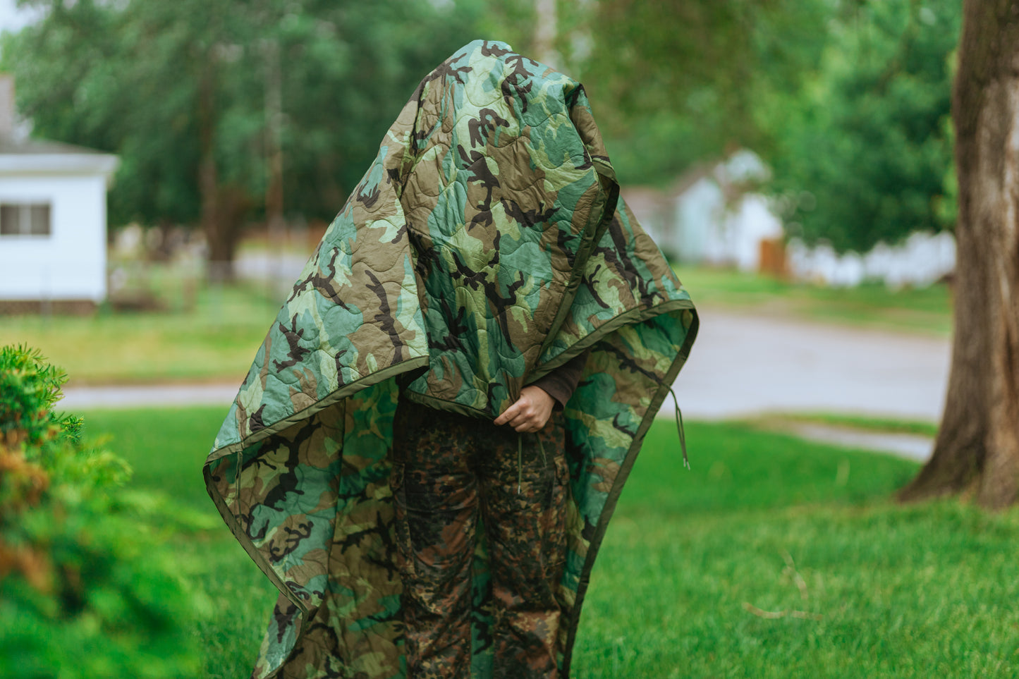 Unissued USGI M81 Woodland Poncho Liner/Woobie