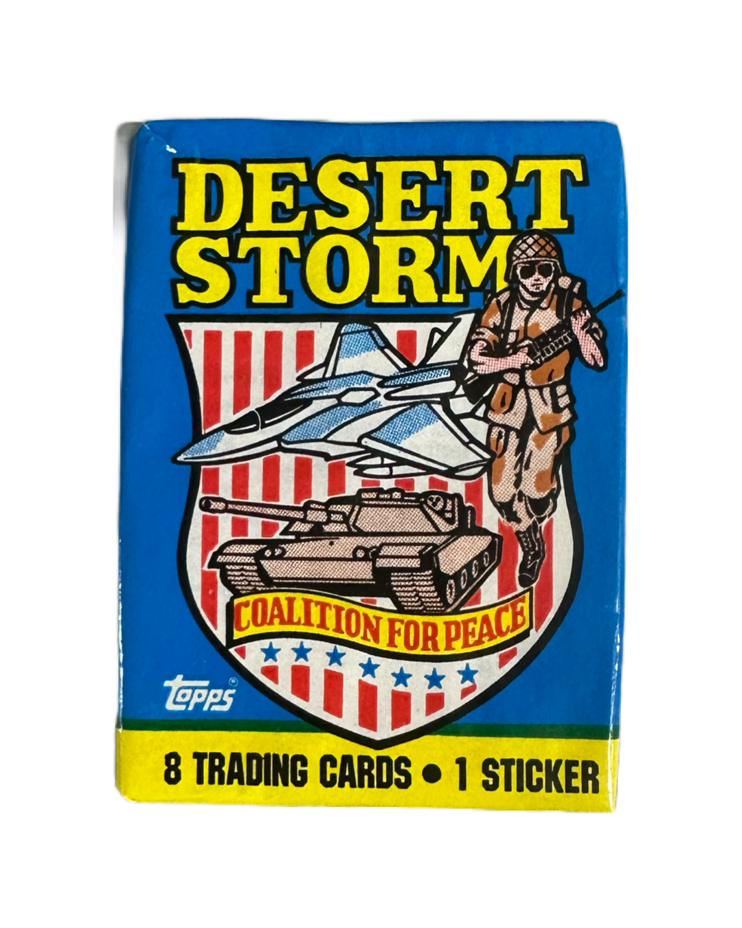 Topps Desert Storm trading card pack