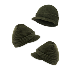 Military Wool Jeep Cap
