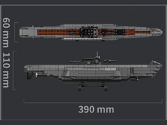 WWII - German U-Boat - Mil-Blox
