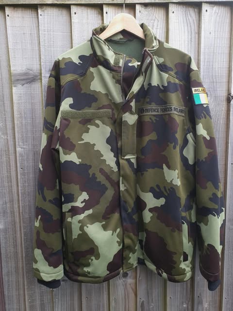 Issued Irish DPM Barracks Jacket