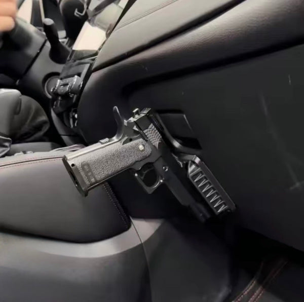 SecureDraw magnetic car gun holster
