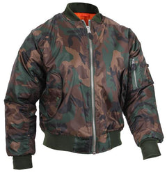 Rothco Men's MA-1 Flight Jacket - Various Colors