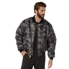 Rothco Men's MA-1 Flight Jacket - Various Colors