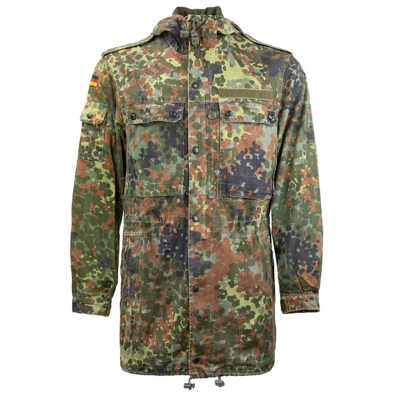 German Flecktarn parka