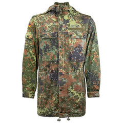 German Flecktarn parka