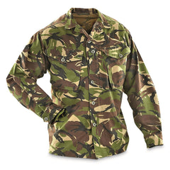 British woodland DPM field shirt