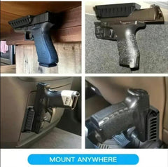 SecureDraw magnetic car gun holster, view 3