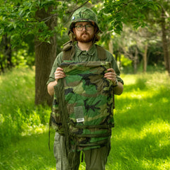 USGI M81 Woodland poncho liner woobie, view 5