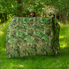 USGI M81 Woodland poncho liner woobie, view 2