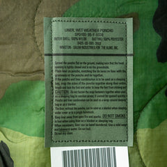 USGI M81 Woodland poncho liner woobie, view 3