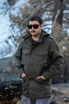 Austrian Bundesheer M65 field jacket, view 2