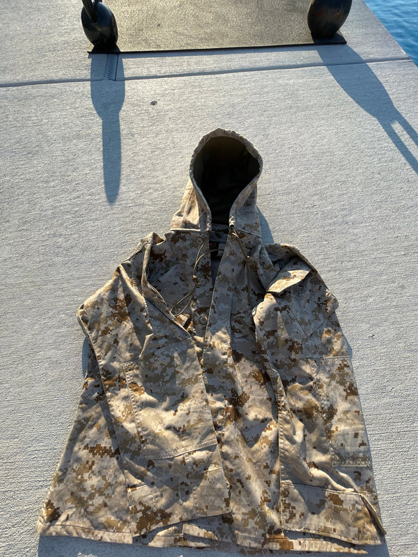 Hooded Surplus Desert Digital USMC Top