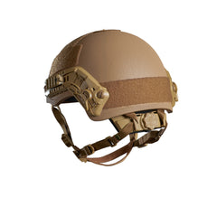 Bighorn high cut ballistic helmet, coyote tan, view 3
