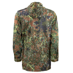 German Flecktarn parka, view 2