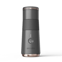 Arcadia Go Portable Rechargeable Turkish Coffee Maker, Black, US