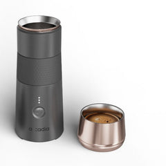 Arcadia Go Portable Rechargeable Turkish Coffee Maker, Black, US