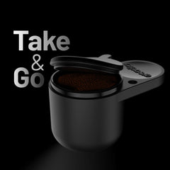 Arcadia Go Portable Rechargeable Turkish Coffee Maker, Black, US