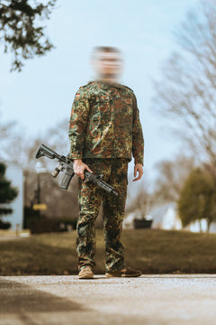 Bundeswehr Flecktarn Field Pants Issued