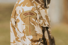 British Royal Marine Commando Desert DPM Smock LIKE NEW