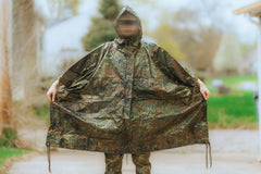 MIL-TEC FLECKTARN RIPSTOP WET WEATHER PONCHO