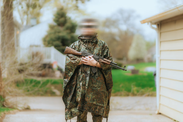 MIL-TEC FLECKTARN RIPSTOP WET WEATHER PONCHO