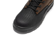 ROCKROOSTER Marfa Brown 6 Inch Waterproof Composite Toe Leather Work Boots CP210