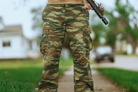Issued Greek Lizard Field Pants
