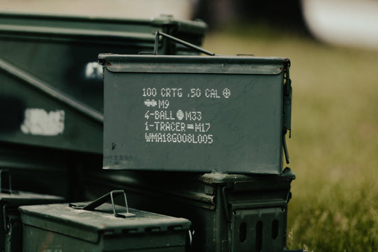 USGI 50 CAL. AMMO CAN USED