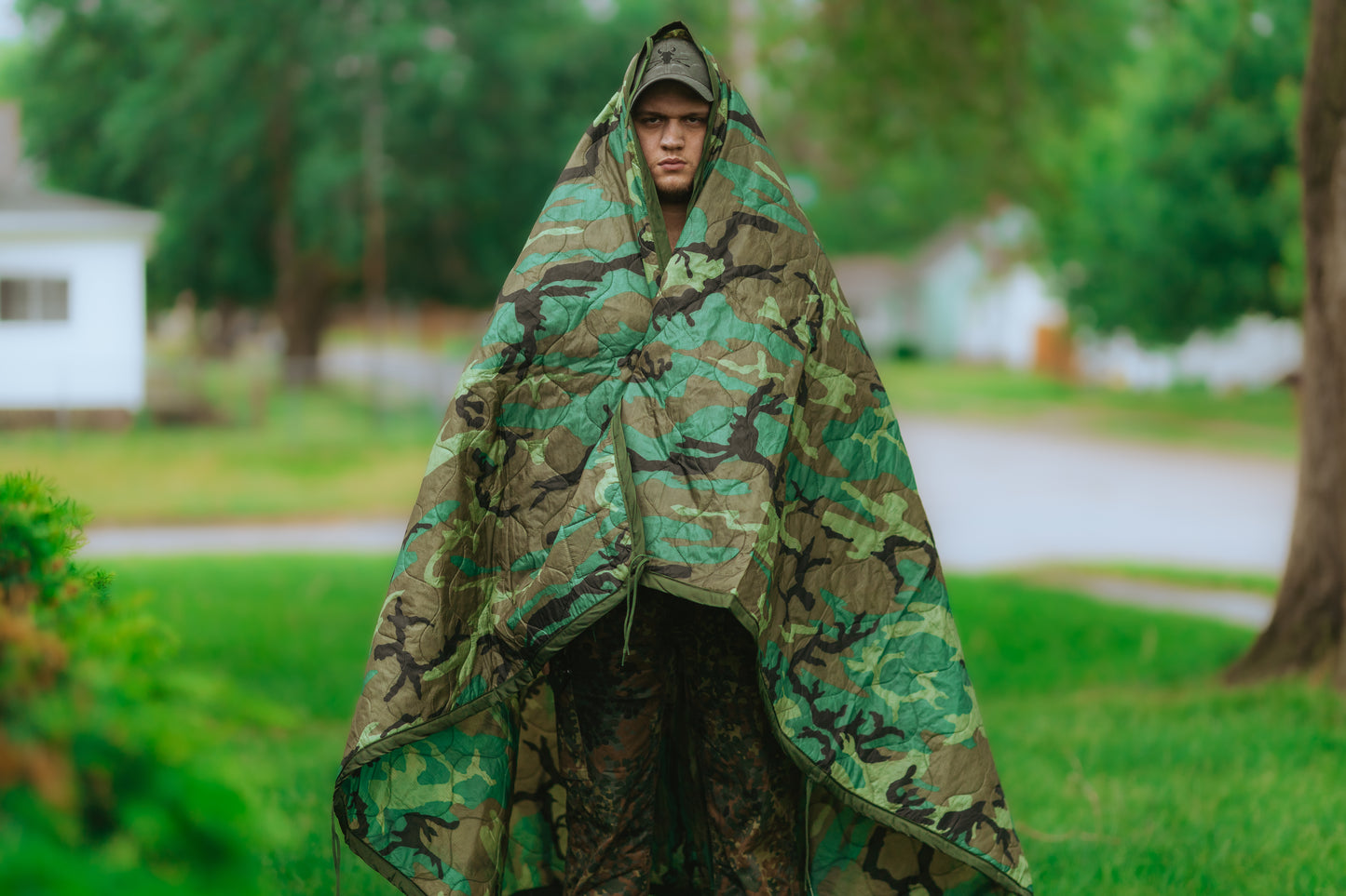 Unissued USGI M81 Woodland Poncho Liner/Woobie
