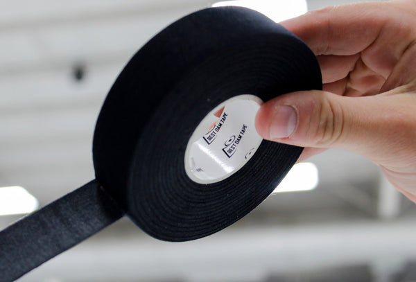 Best Dam Cloth Hockey Tape – Black (1" x 75 ft)
