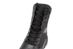 Botas Pro Black Men's 8 inch Side Zipper Military Tactical Boots BP703
