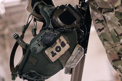 Bighorn high cut ballistic helmet, coyote tan, view 5