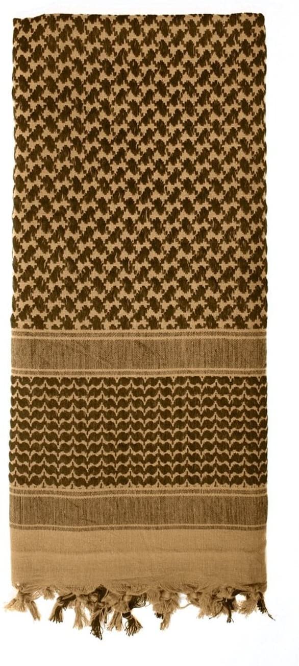Large Shemagh Tactical Desert Scarf - 42 inches by 42 inches