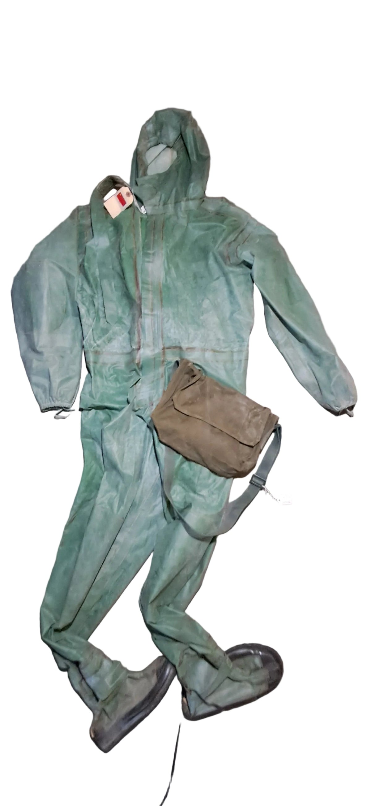 Chinese Military M66 Rubber Chemical Suit