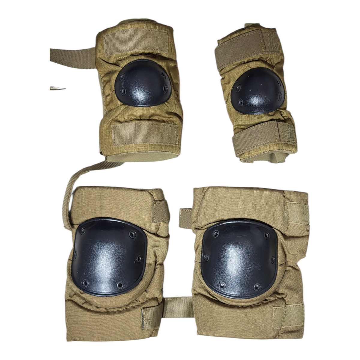 USGI coyote brown knee and elbow pad set