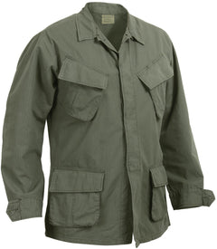 Rothco Vintage Vietnam Fatigue Shirt Rip-Stop with Slant Pockets