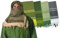Large Shemagh Tactical Desert Scarf - 42 inches by 42 inches